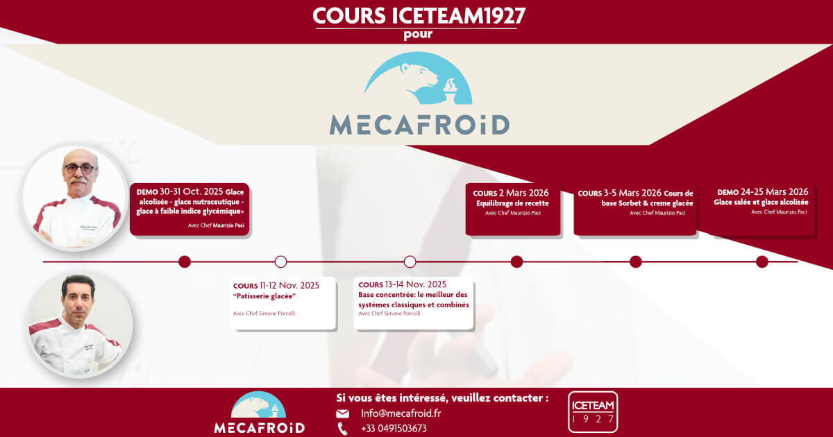 Cours et Démonstrations IceTeam1927 chez Meca-Froid en 2025-2026